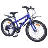 vidaXL Kinderfahrrad 24 Zoll 6-Speed f&uuml;r 8-12 Jahre alt Dunkelblau