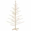 vidaXL Holz Weihnachtsbaum Natur 210 cm Massives Kiefernholz