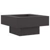 vidaXL Feuerstelle Schwarz 80 x 80 x 40 cm Stahl