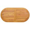 vidaXL Tischplatte &Ouml;l-Natur 110 x 55 x 2 cm Massivholz Akazie