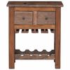 vidaXL Schrank Braun 60 x 30 x 70 cm Massives upgecyceltes Holz