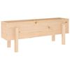 vidaXL Hochbeet 101x30x38 cm Massivholz Kiefer