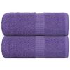 vidaXL Wascht&uuml;cher FROGN 2 Stk. Lila 30x30 cm 360 g/m&sup2;