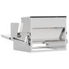 vidaXL H&uuml;hnertretfeeder Silber 50 x 40 x 29 cm Verzinkter Stahl
