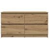 vidaXL TV-Schrank Artisan-Eiche 100x35x54 cm Holzwerkstoff