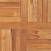 vidaXL Tischplatte Massivholz Teak Quadratisch 80&times;80&times;2,5 cm