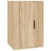 vidaXL 2-tlg. TV-Schrank-Set Sonoma-Eiche Holzwerkstoff