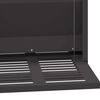 vidaXL H&uuml;hnertretfeeder Schwarz 33 x 42 x 40 cm Kaltgewalzter Stahl