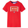 Kinder-T-Shirt Rot 92