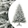vidaXL K&uuml;nstlicher Weihnachtsbaum Beschneit Gr&uuml;n 240 cm PVC PE