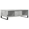 vidaXL Couchtisch Betongrau 104x60x35 cm Holzwerkstoff