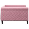 vidaXL Tagesbett Rosa 100x200 cm Samt