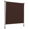 vidaXL Outdoor Rollo Braun 150 x 270 cm