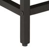 vidaXL Satztische 3 Stk. Raues Massivholz Mango und Eisen