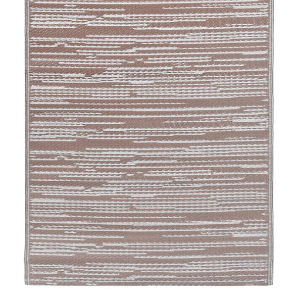 vidaXL Outdoor-Teppich ARAKIL Braun 160x230 cm PP