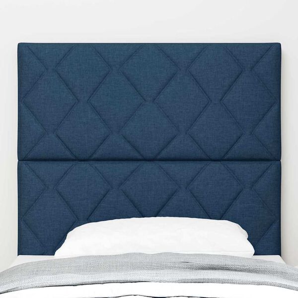 vidaXL Kopfteil mit Kopfteil Blau 100 cm Kunstleder