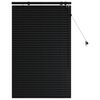 vidaXL Venezianische Jalousie Schwarz 80 x 130 cm 35 mm