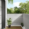 vidaXL Balkon-Sichtschutz Hellgrau 120x1000cm 100 % Polyester-Oxford