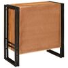 vidaXL Sideboard Braun 66 x 33 x 70 cm Massivholz Akazie