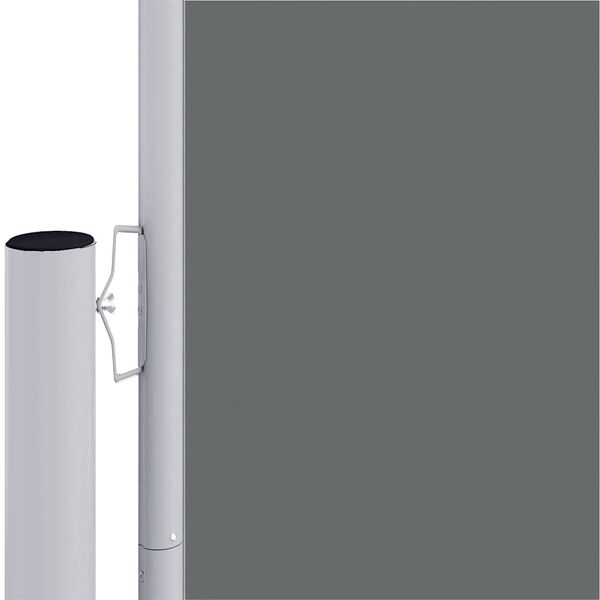 vidaXL Seitenmarkise Ausziehbar Anthrazit 180x1000 cm