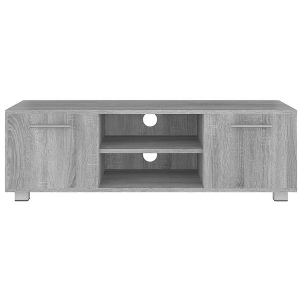 vidaXL TV-Schrank Grau Sonoma 110x40x35 cm Holzwerkstoff