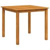 vidaXL Gartentisch 85x85x74 cm Massivholz Akazie