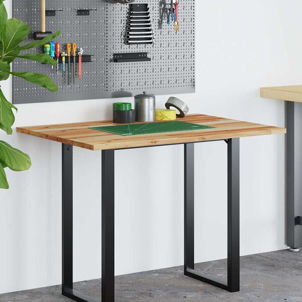 vidaXL Schreibtischplatte Ölbeschichtung 80x70x2 cm Massivholz Akazie