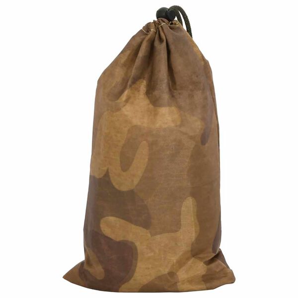 vidaXL Tarnnetz mit Aufbewahrungstasche 729x602 cm Sandfarbe