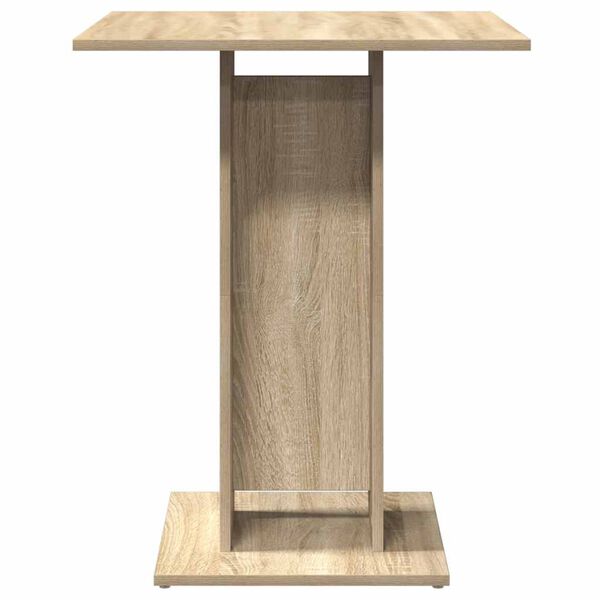 vidaXL Bistrotisch Sonoma-Eiche 60x60x75 cm Holzwerkstoff