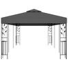 vidaXL Pavillon 3&times;6 m Anthrazit