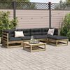 vidaXL 6-tlg. Garten-Sofagarnitur Kiefernholz Impr&auml;gniert
