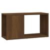 vidaXL TV-Schrank Braun Eichen-Optik 60x24x32 cm Holzwerkstoff