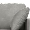 vidaXL Sofa Set 2 pcs Hellgrau 158 x 78 x 80 cm Samt