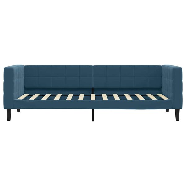 vidaXL Tagesbett Blau 80x200 cm Samt