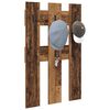 vidaXL Wandmontierter nachttisch Altholz 65 x 3 x 100 cm Holzwerkstoff