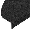 vidaXL Stufenmatten Selbstklebend 15 Stk. 65x22,5x3,5 cm Schwarz