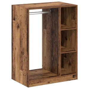 vidaXL Kleiderschrank Altholz 77 x 48 x 102 cm Holzwerkstoff