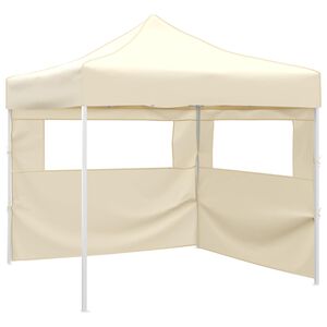 vidaXL Party-Zelt 291 x 291 x 315 cm Creme Oxford-Stoff