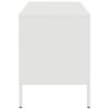vidaXL TV-Schrank Wei&szlig; 68x39x50,5 cm Stahl