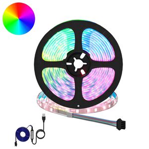 vidaXL LED-Streifen 2 stk. Schwarz und Transparent
