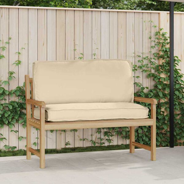 vidaXL Kissen Beige 120 x 50 x 12 cm Oxford-Stoff
