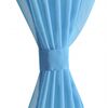 2 x Transparente Gardine Fertiggardine 140 x 225 cm t&uuml;rkis