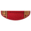 vidaXL Stufenmatten Selbstklebend 5 Stk. 65x21x4 cm Rot