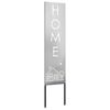 vidaXL Garten Sichtschutz-Leinwand Silber 32 x 140 cm Edelstahl