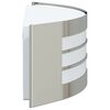 vidaXL Au&szlig;enwandleuchte 2 pcs Silber 32 x 10 x 10 cm