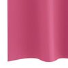 vidaXL Verdunkelungs-Vorh&auml;nge mit Ringen 2 pcs Helles Pink