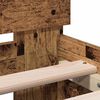 vidaXL Bettrahmen mit Kopfteil Altholz 193 x 95 x 88 cm Holzwerkstoff