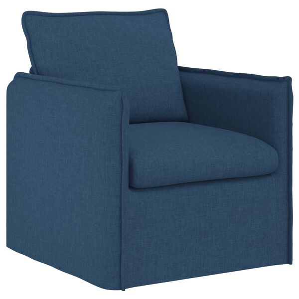 vidaXL Sofa Set 2 pcs Blau 196 x 82 x 85 cm Stoff