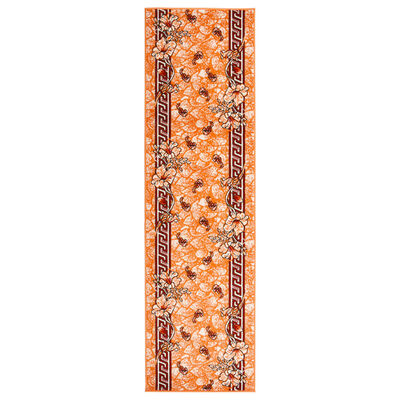 vidaXL Teppichläufer BCF Terrakottarot 80x300 cm
