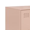 vidaXL Sideboard Rosa 99x39x73 cm Stahl